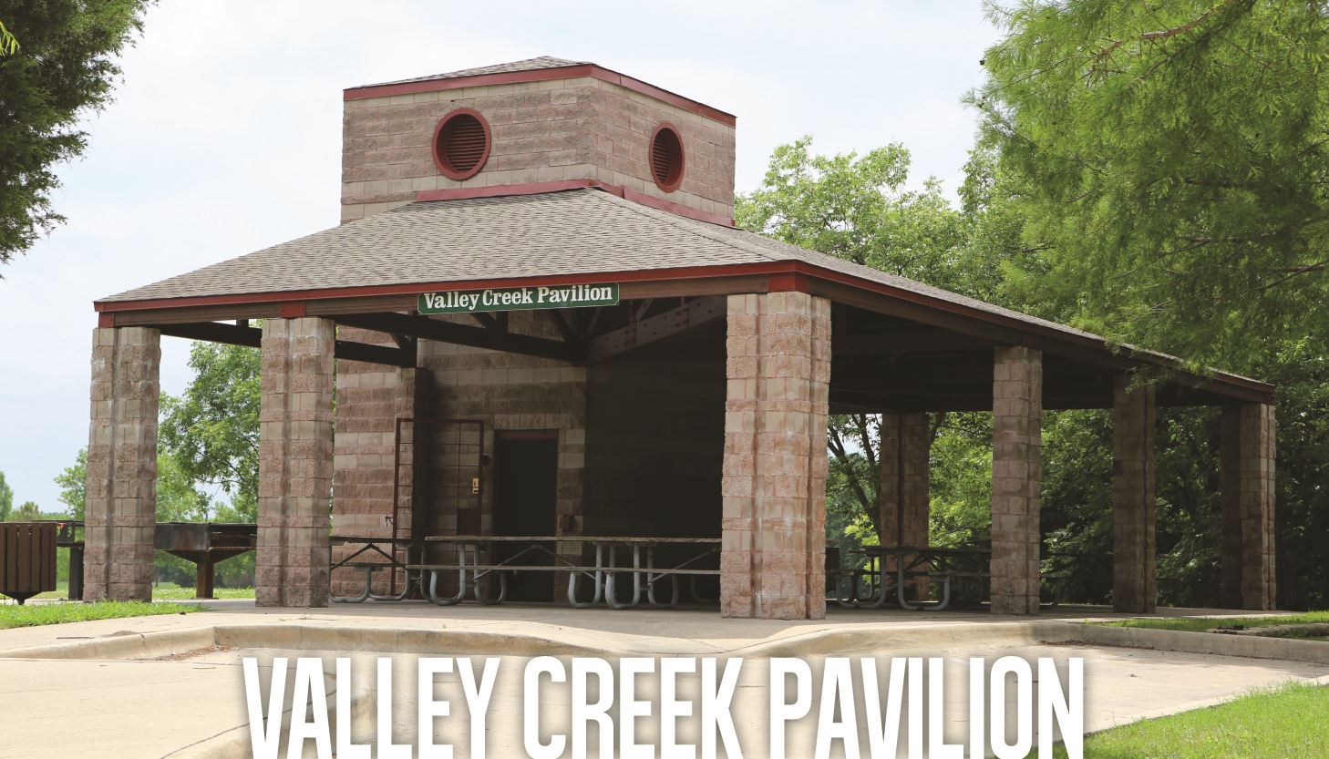 Valley Creek Pavilion Button Graphic