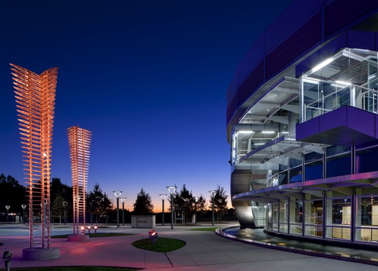 Mesquite City Hall at Night