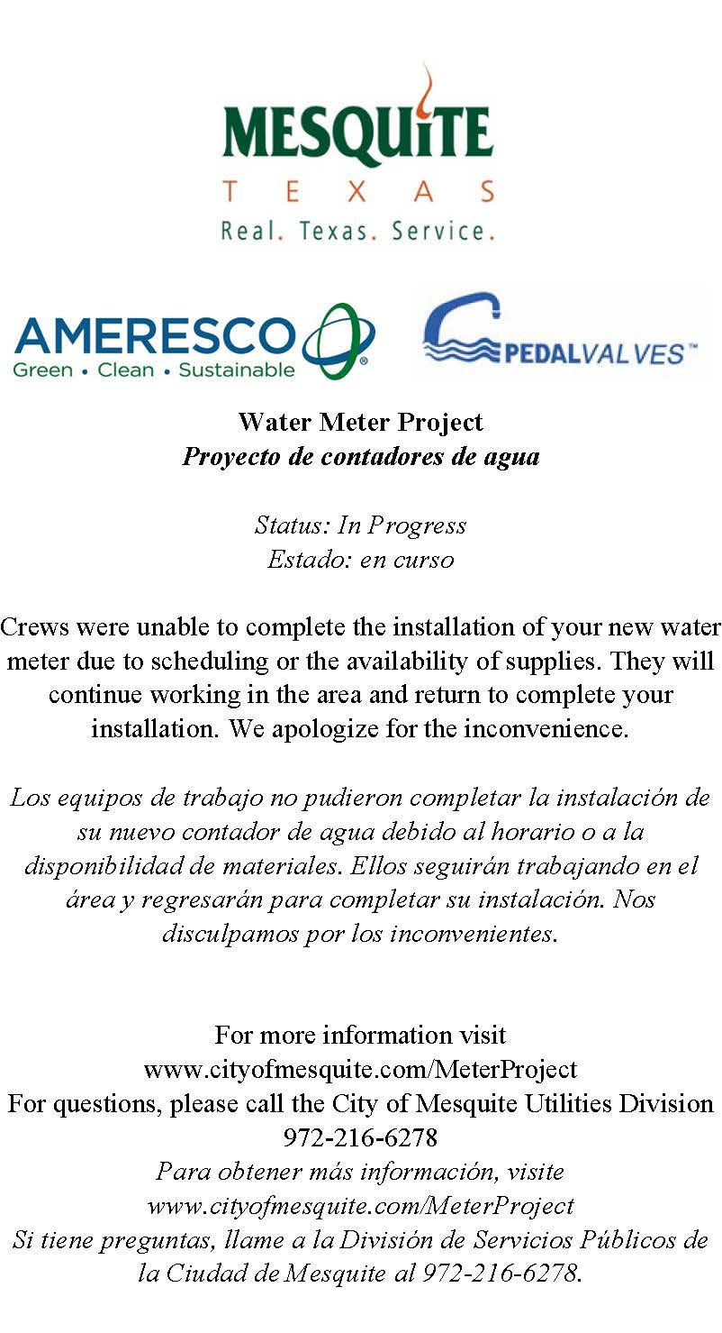 FINAL - Door Hanger - In progress - English and Spanish