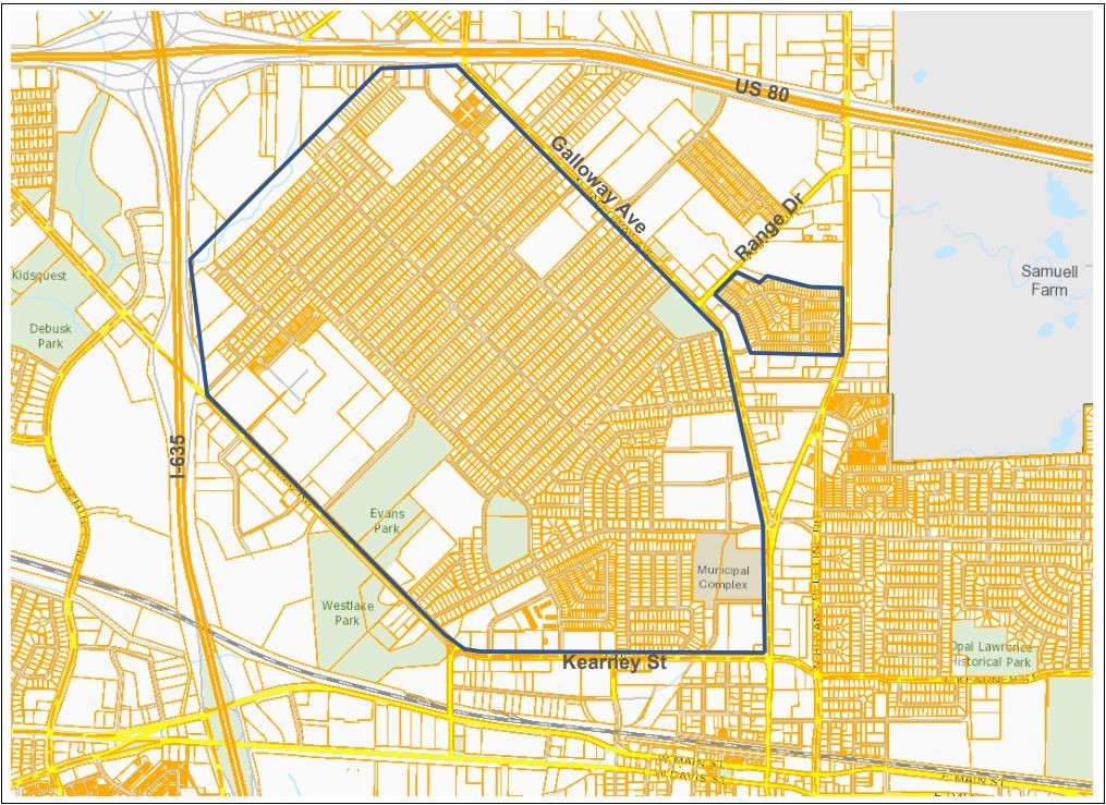 Galloway Place Project Map