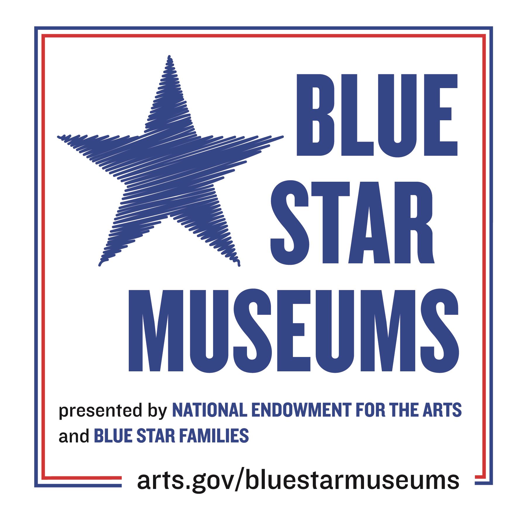 Blue Star Museums logo