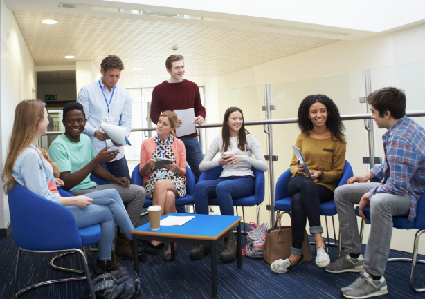 Stock photo of a youth council