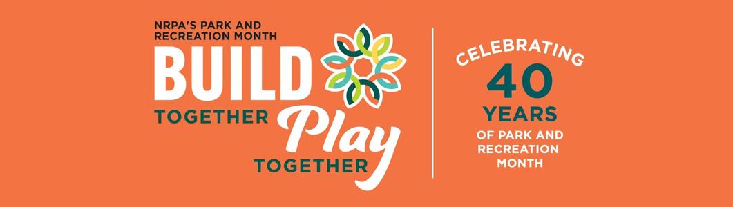 Parks and Recreation Month Logo banner