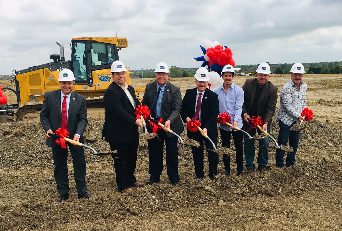 9-30-19 Iron Horse Village groundbreaking - Mesquite TX