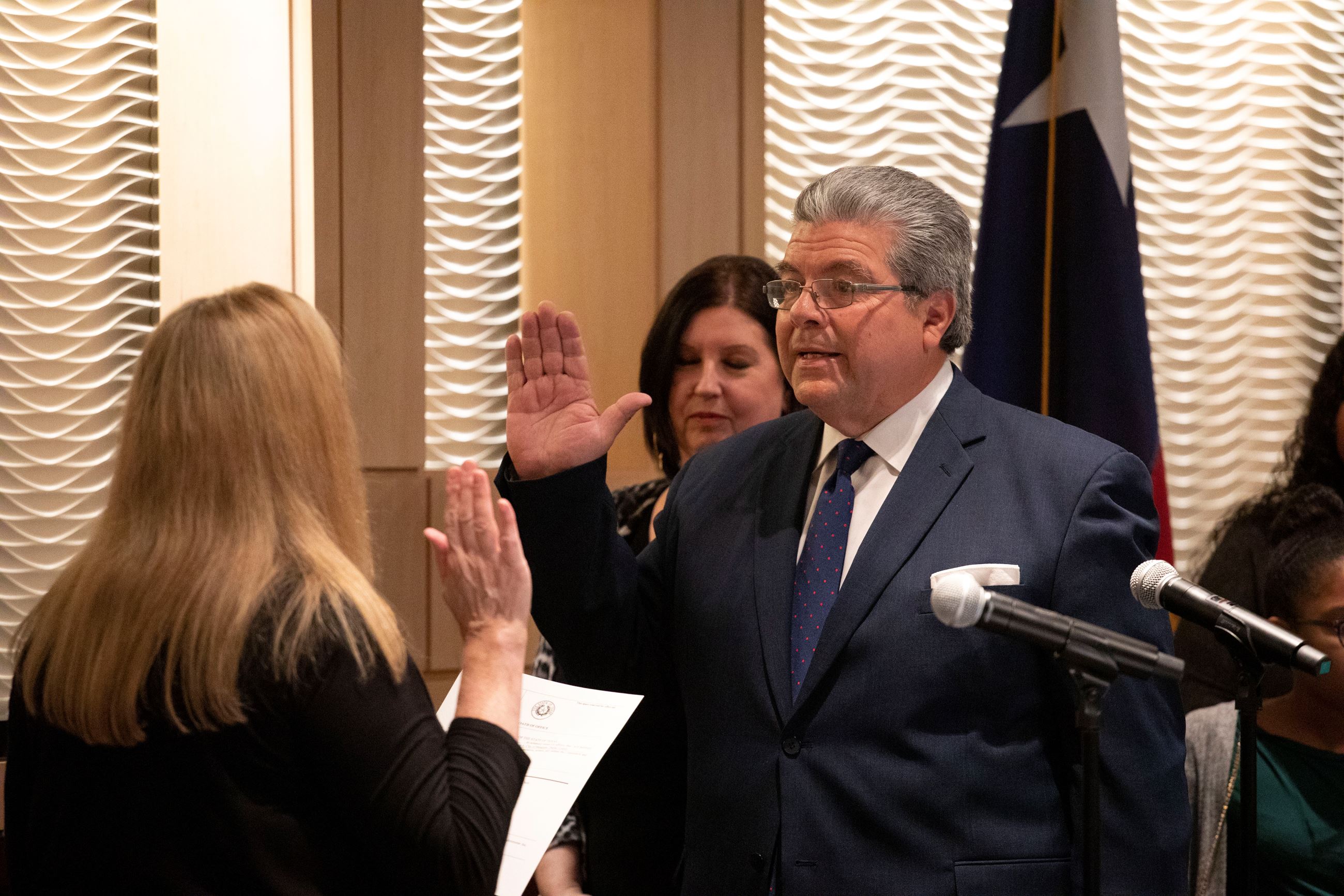 Aleman takes oath of Office