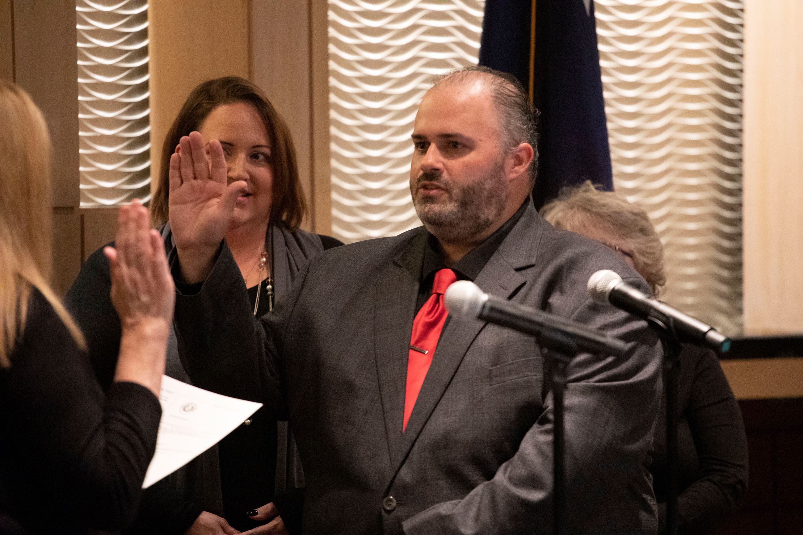 Green takes Oath of Office