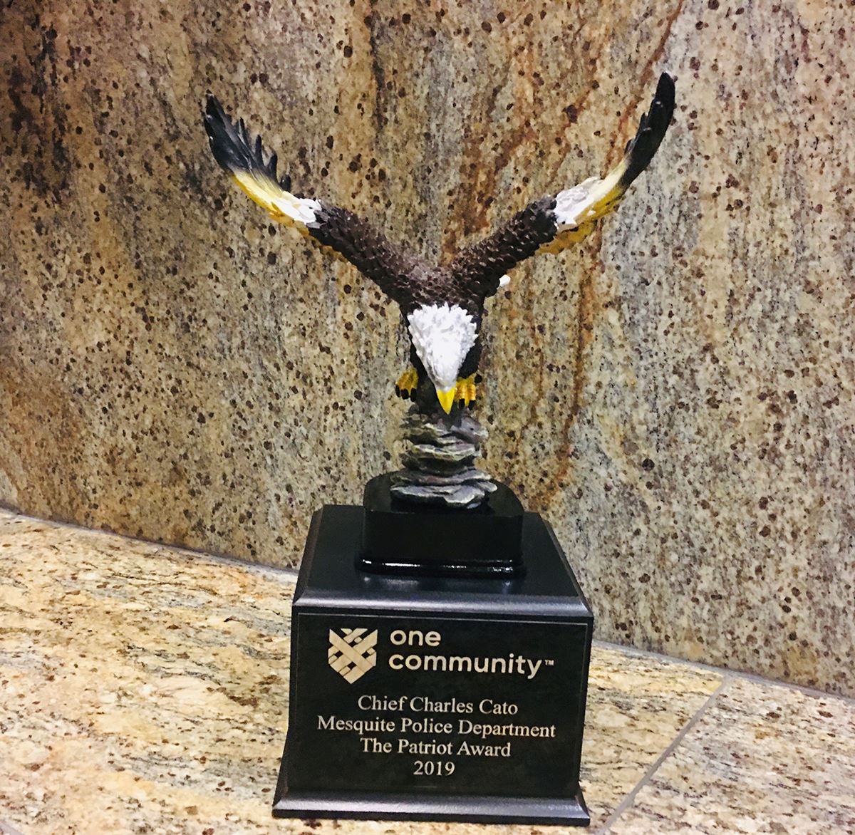 One Community Award - Mesquite Police Chief Charles Cato