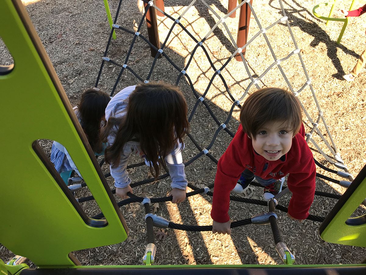 12-14-19 KidsQuest Opening - kids climbing