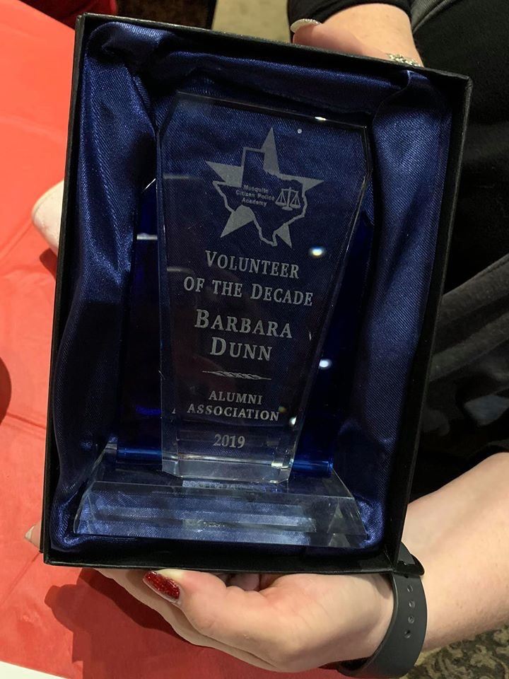 Volunteer of the Decda award for MCPAAA