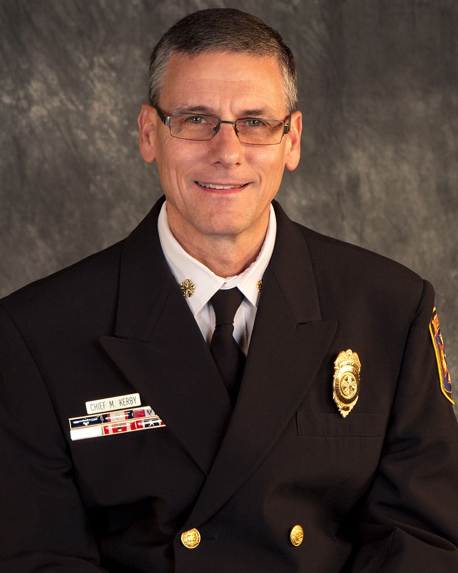 Mesquite Fire Chief Mark Kerby