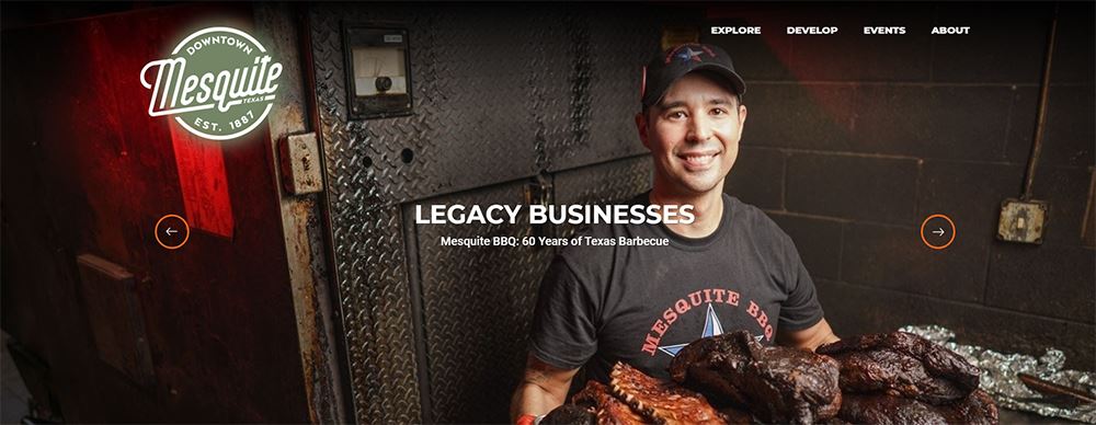 Downtown Mesquite Website - Front Page - Mesquite TX