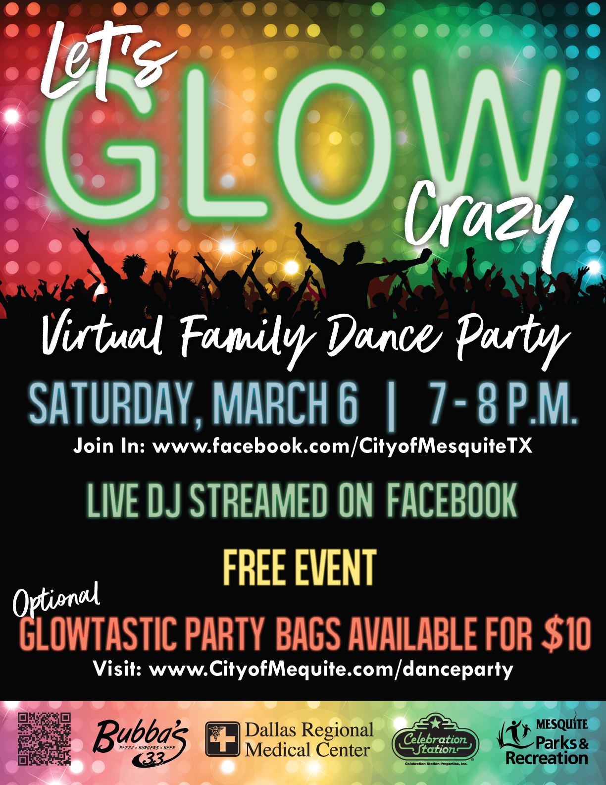 Lets-Glow-Crazy-Dance-Flyer