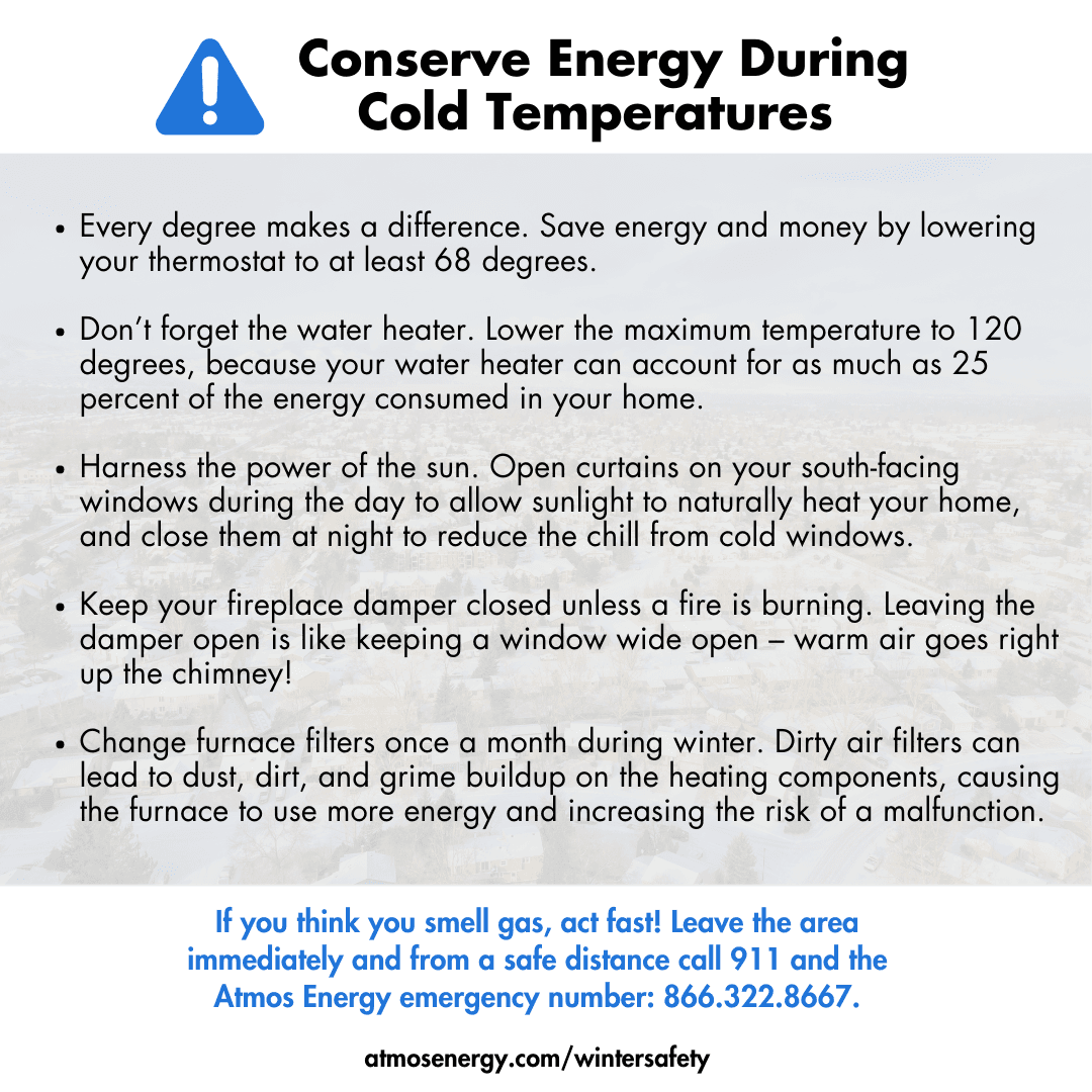 Conserve Energy Graphic