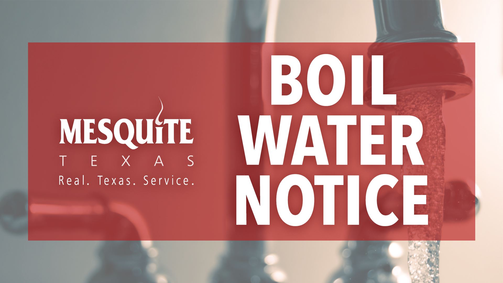 Mesquite Boil Water Notice