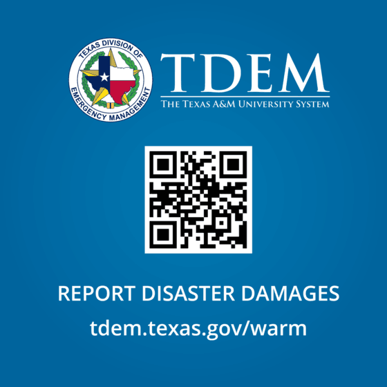 TDEM Storm damage report