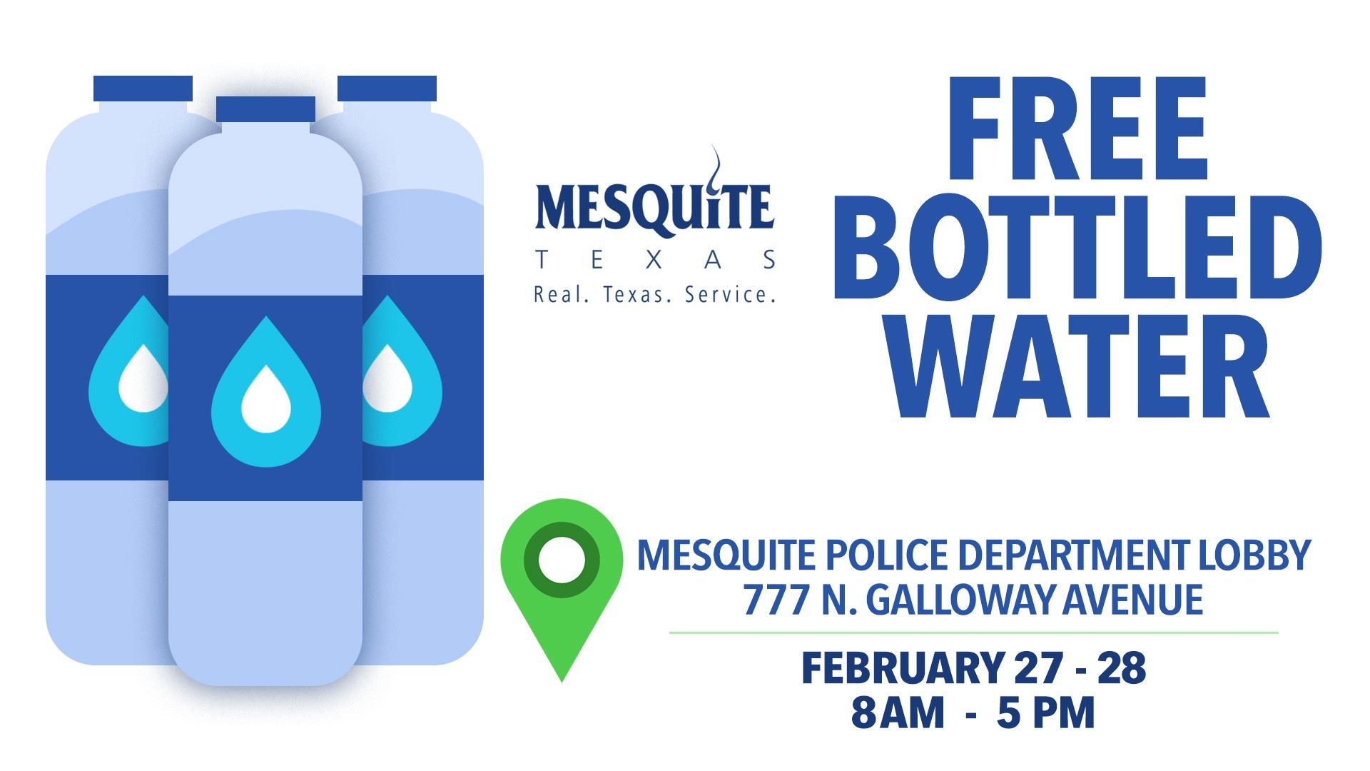 Mesquite - Feb 27 and 28 water distribution - English