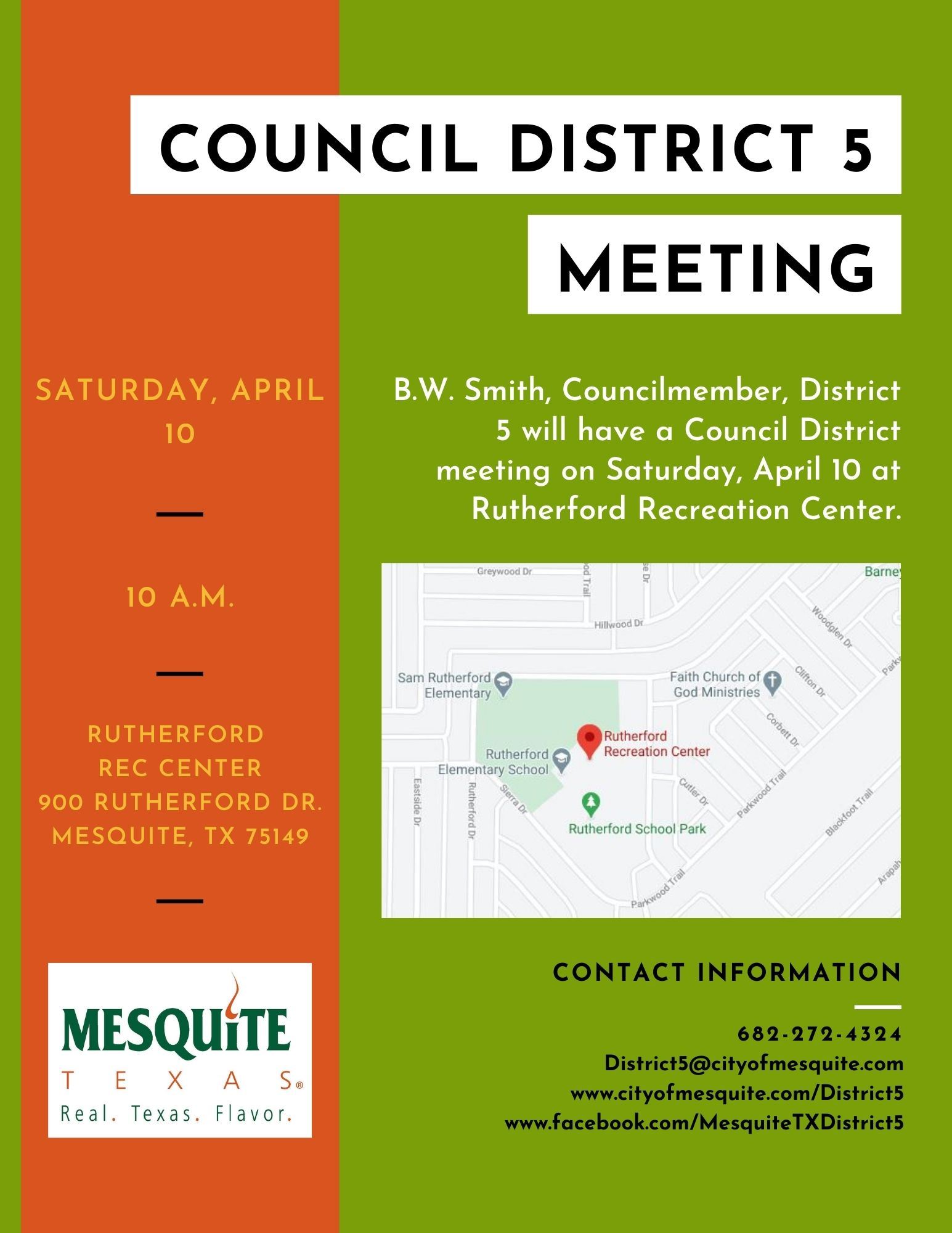 B.W. Smith District 5 meeting flyer (3)