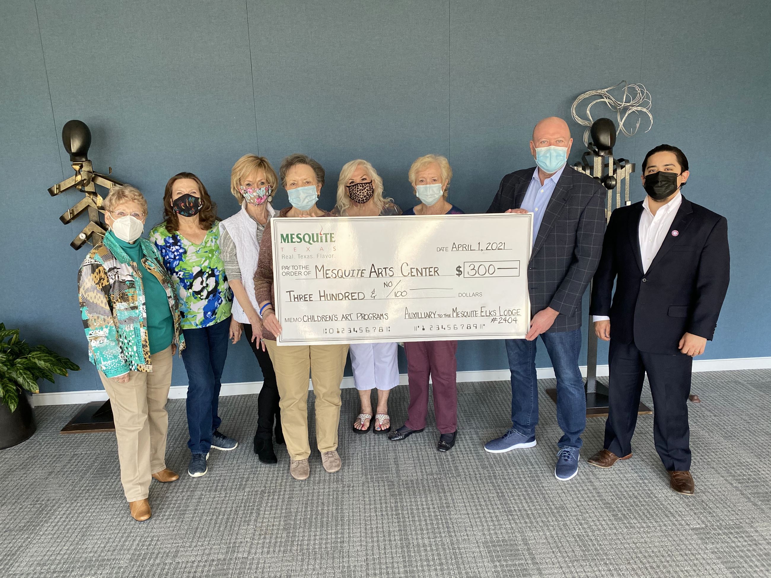 Mesquite Elks Auxiliary, Cohn Drennan, Chris Sanchez