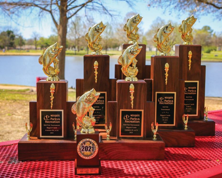 2021 Mesquite KidFish trophies - Mesquite TX
