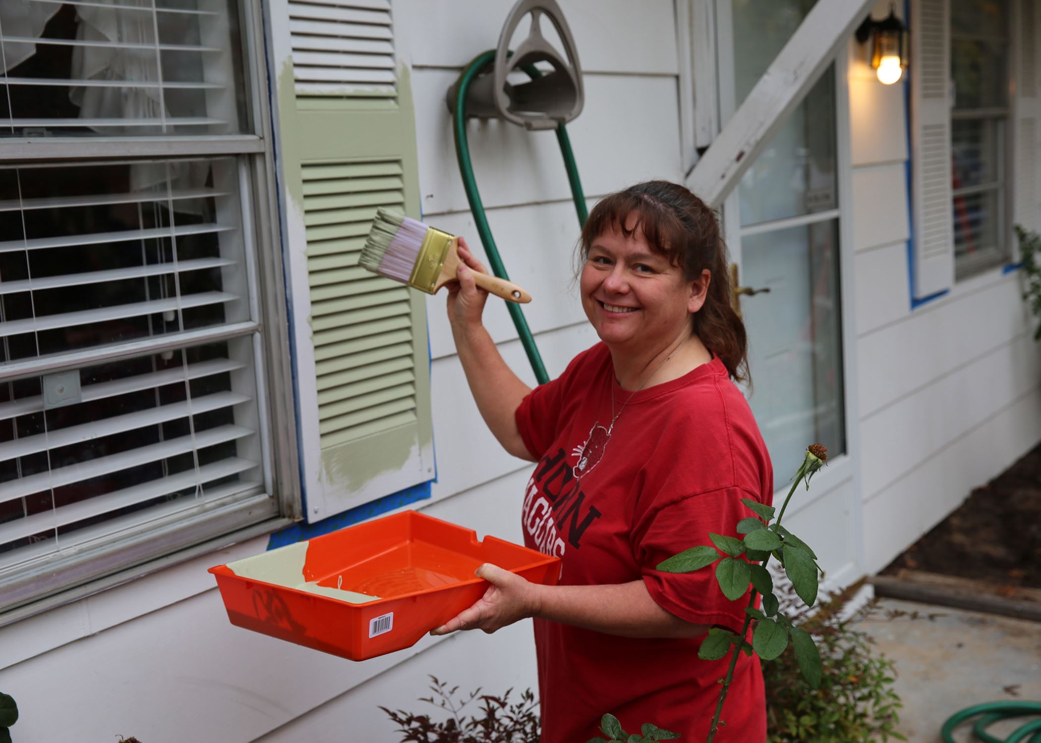 Addressing Mesquite Day - neighborhood association volunteer - Mesquite TX