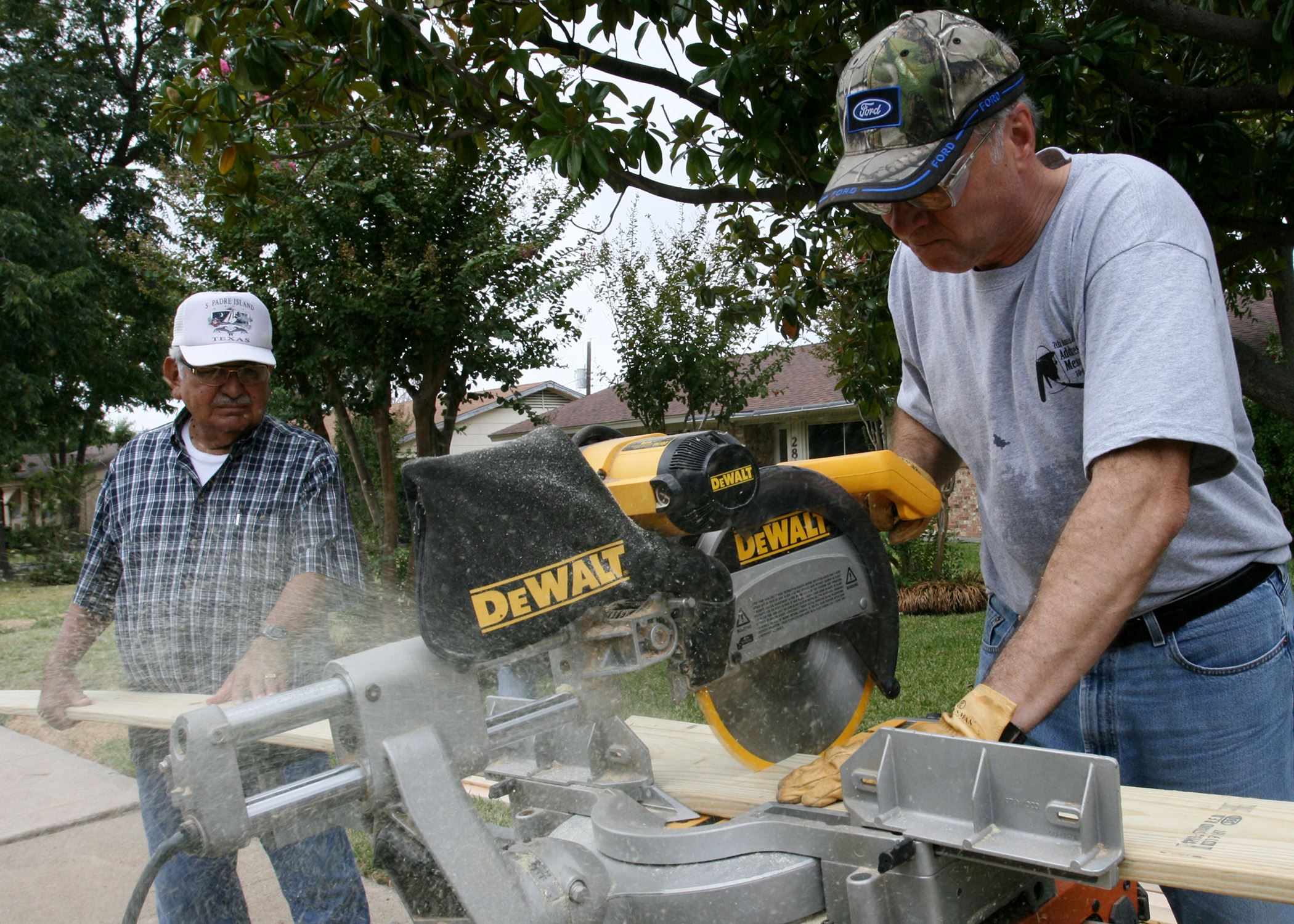 Addressing Mesquite Day - civic club volunteers - Mesquite TX