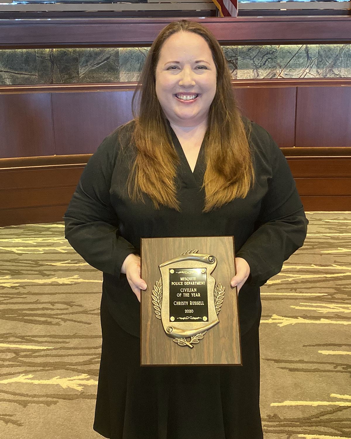 Mesquite Public Safety Dispatcher Christy Russell - Civilian of the Year Award - Mesquite TX