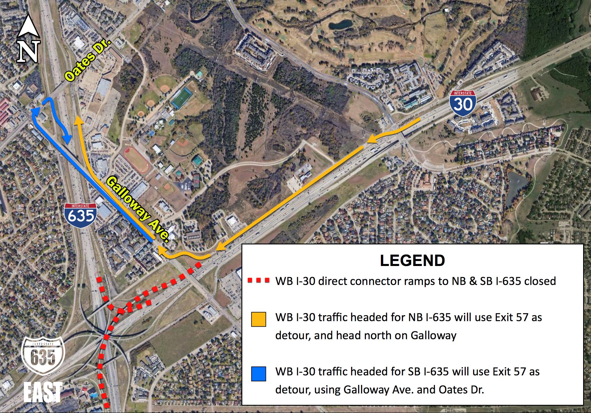 635E_WB I-30 DC Ramps to 635