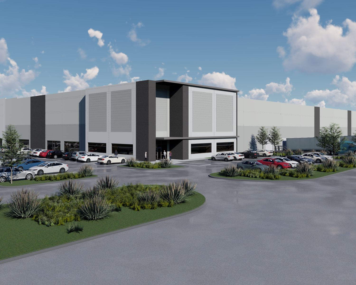 5-7-21 Mesquite Airport Logistics Center - rendering of one building - Mesquite TX