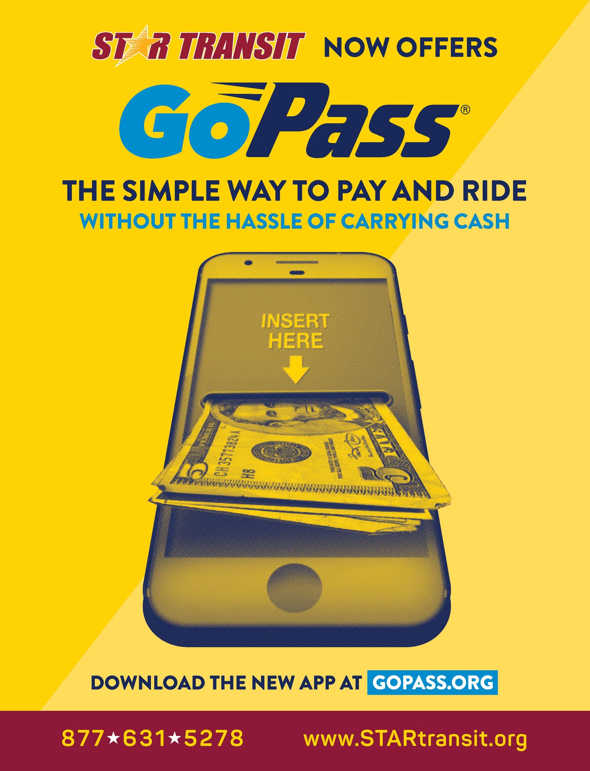 StarTransit_GoPass poster 8.5x11 print