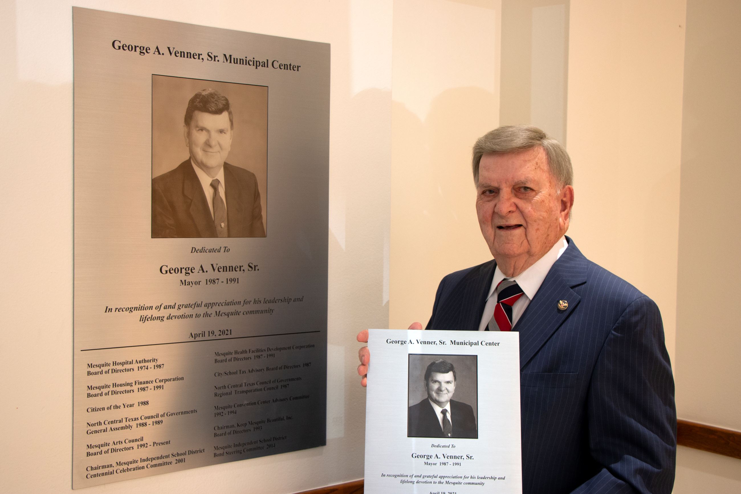 Mayor Venner- Mesquite, TX