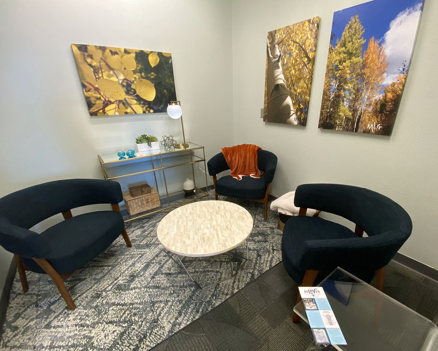 8-27-21 Mesquite PD new soft interview room provided by Project Beloved - Mesquite TX