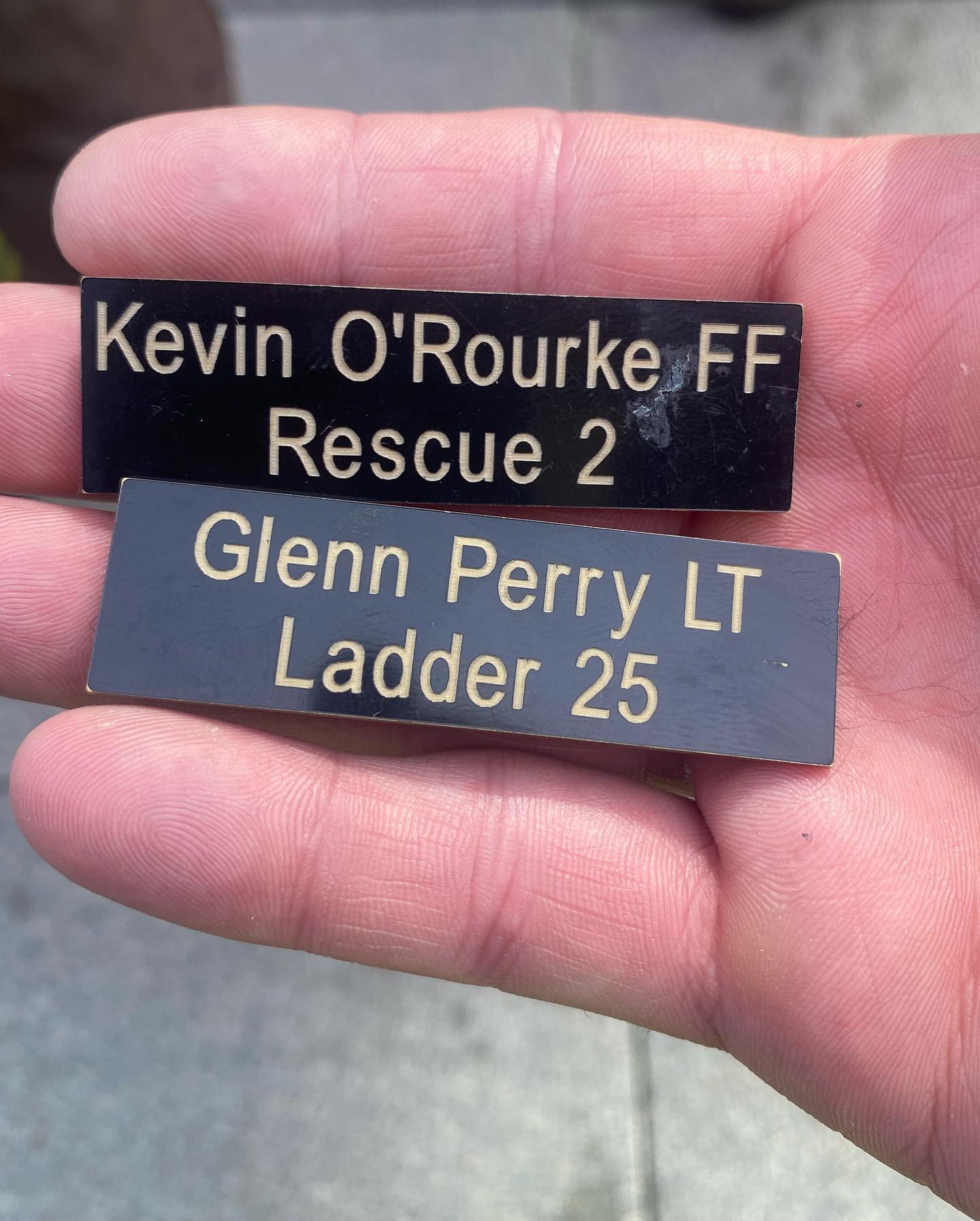 names of firefighters who lost their life