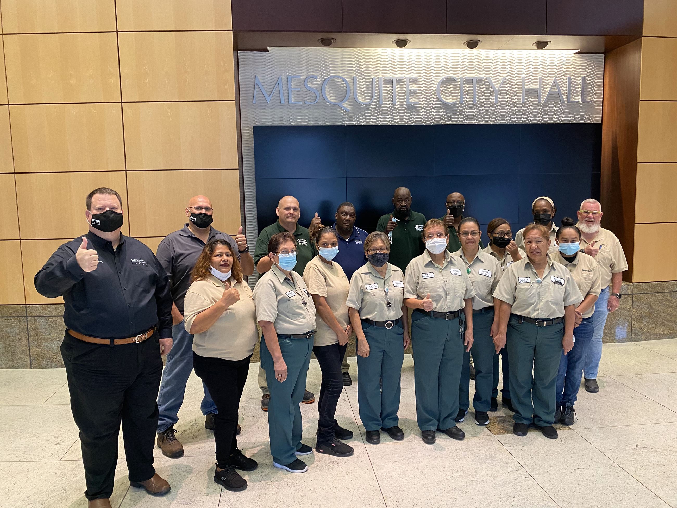 City of Mesquite Custodial workers