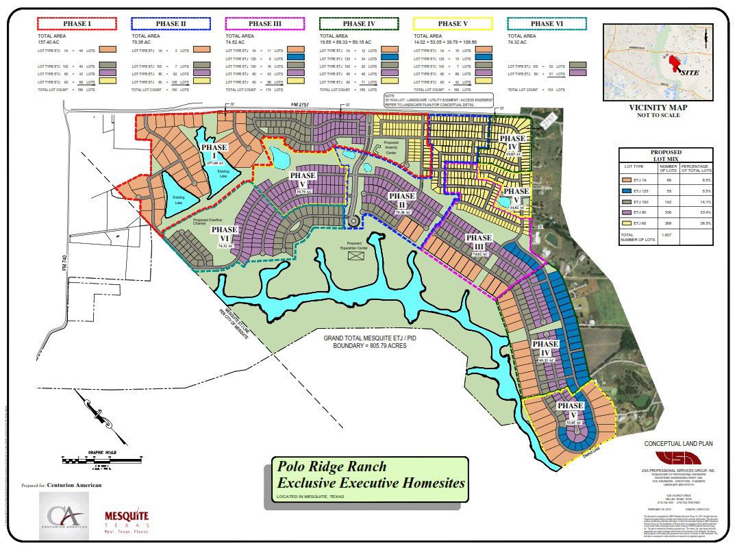 Polo Ridge Ranch Site Plan