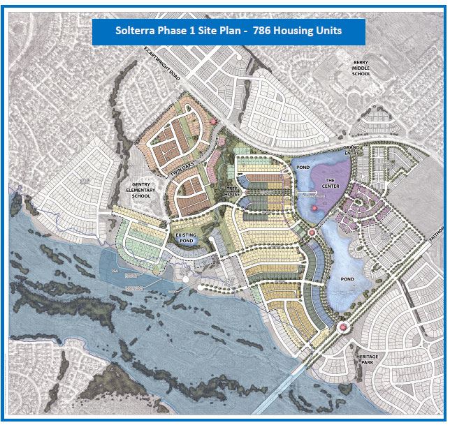 Solterra Phase 1 Site Plan - 786 Housing Units