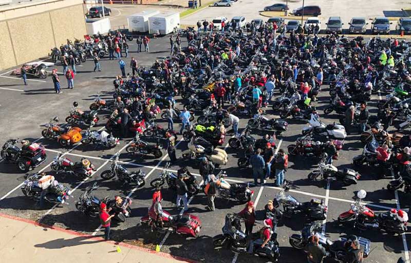 Santa Cop mortorcycles