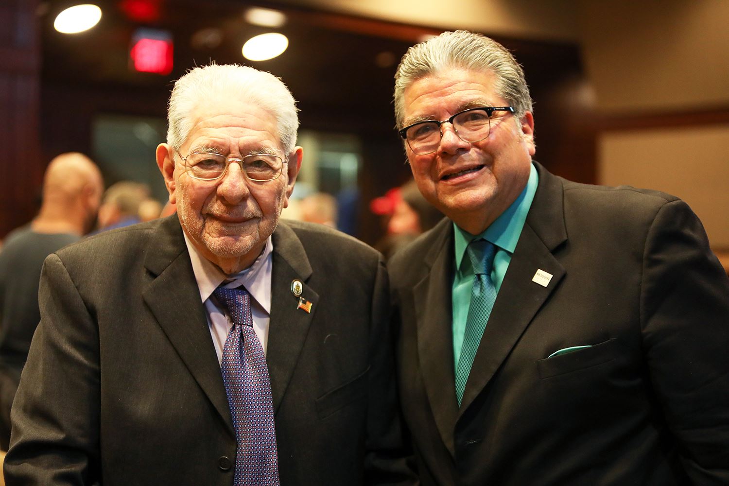 11-15-21 Daniel Garza Aleman and Mayor Daniel Aleman Jr - Mesquite TX