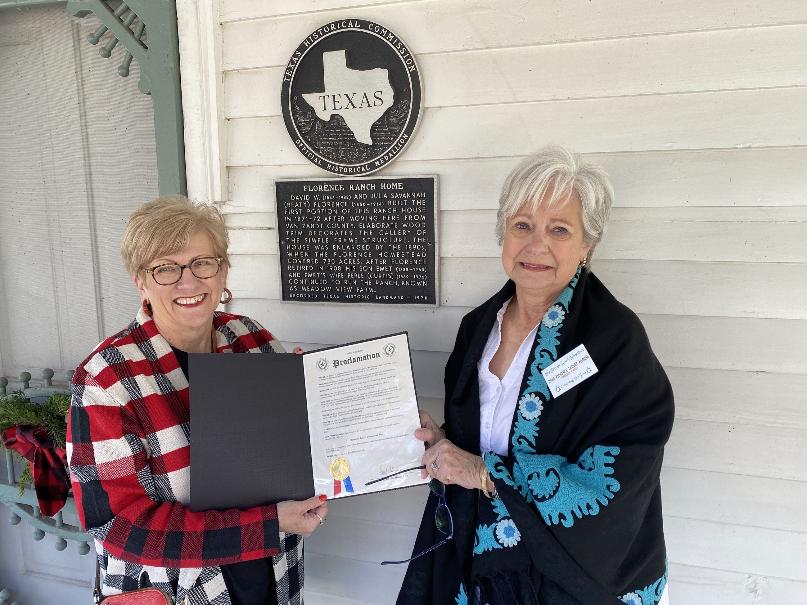 COUNcilwoman Debbie Anderson with proclamation