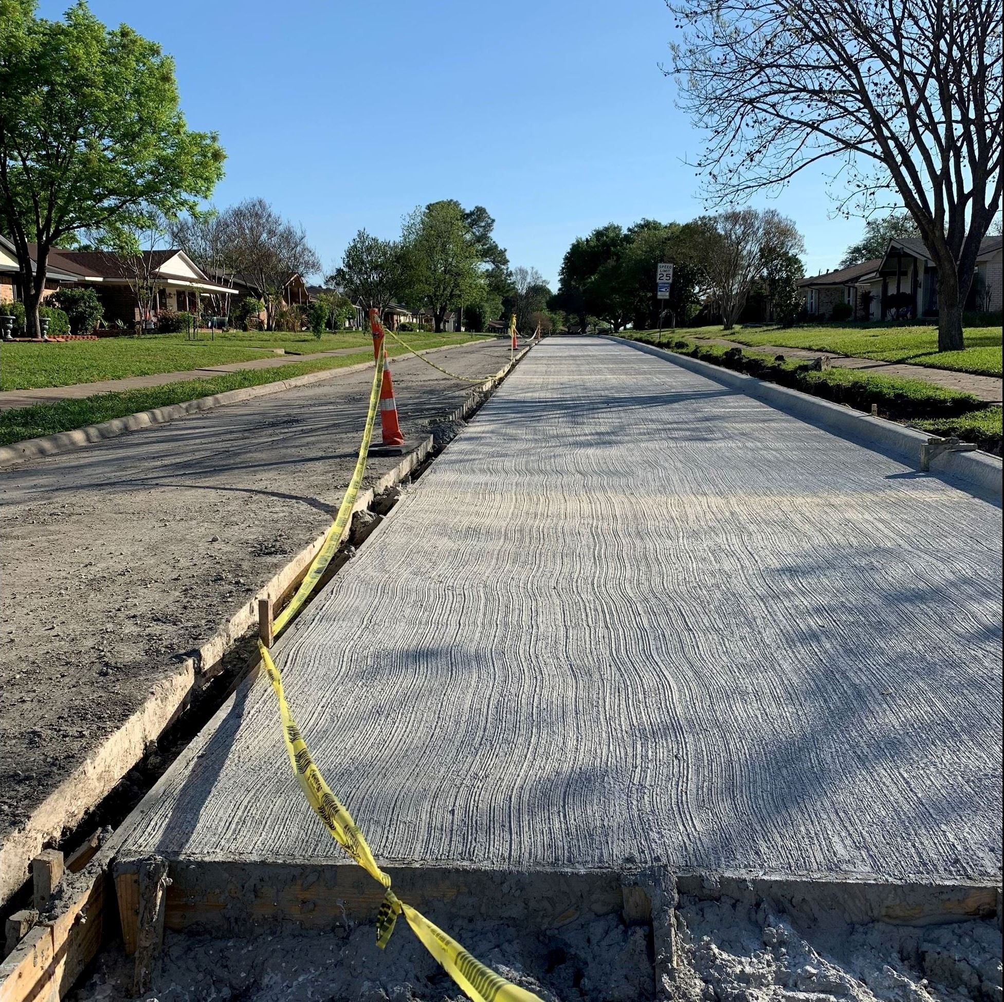 Street under construction