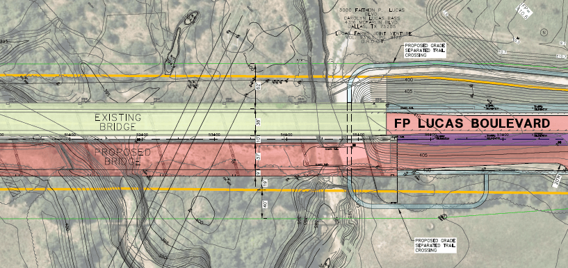 Plans for Lucas Blvd