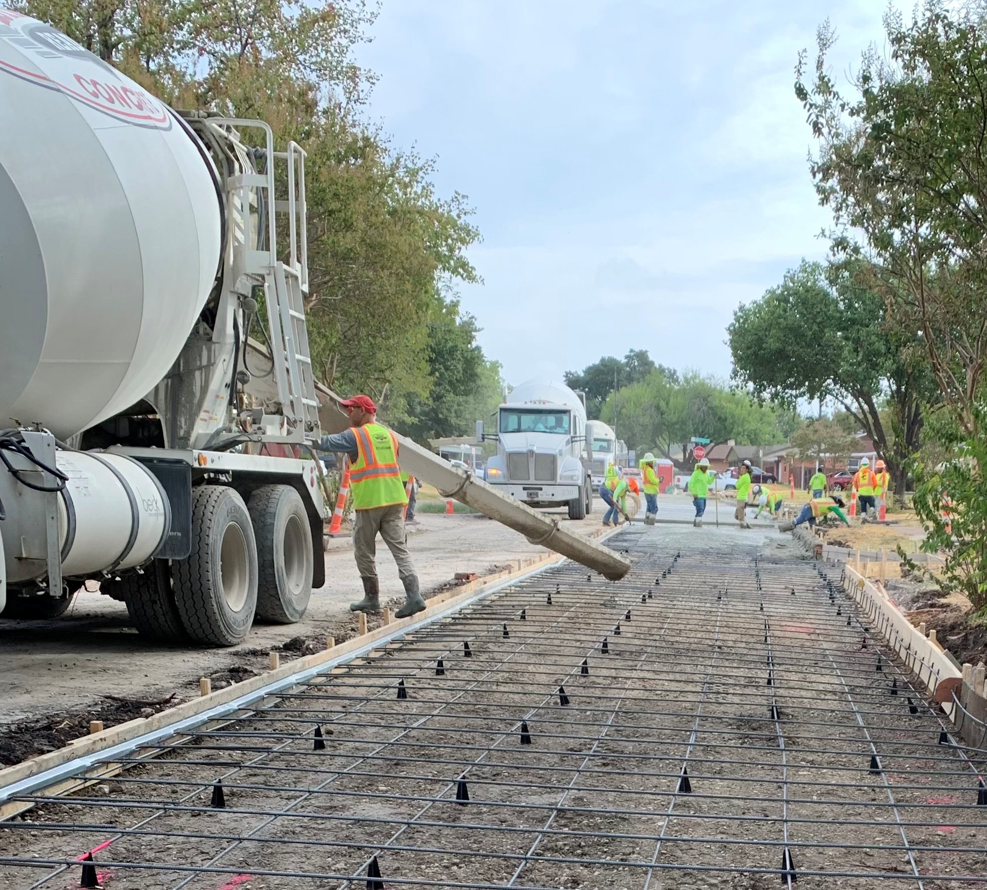 construction on Eastridge