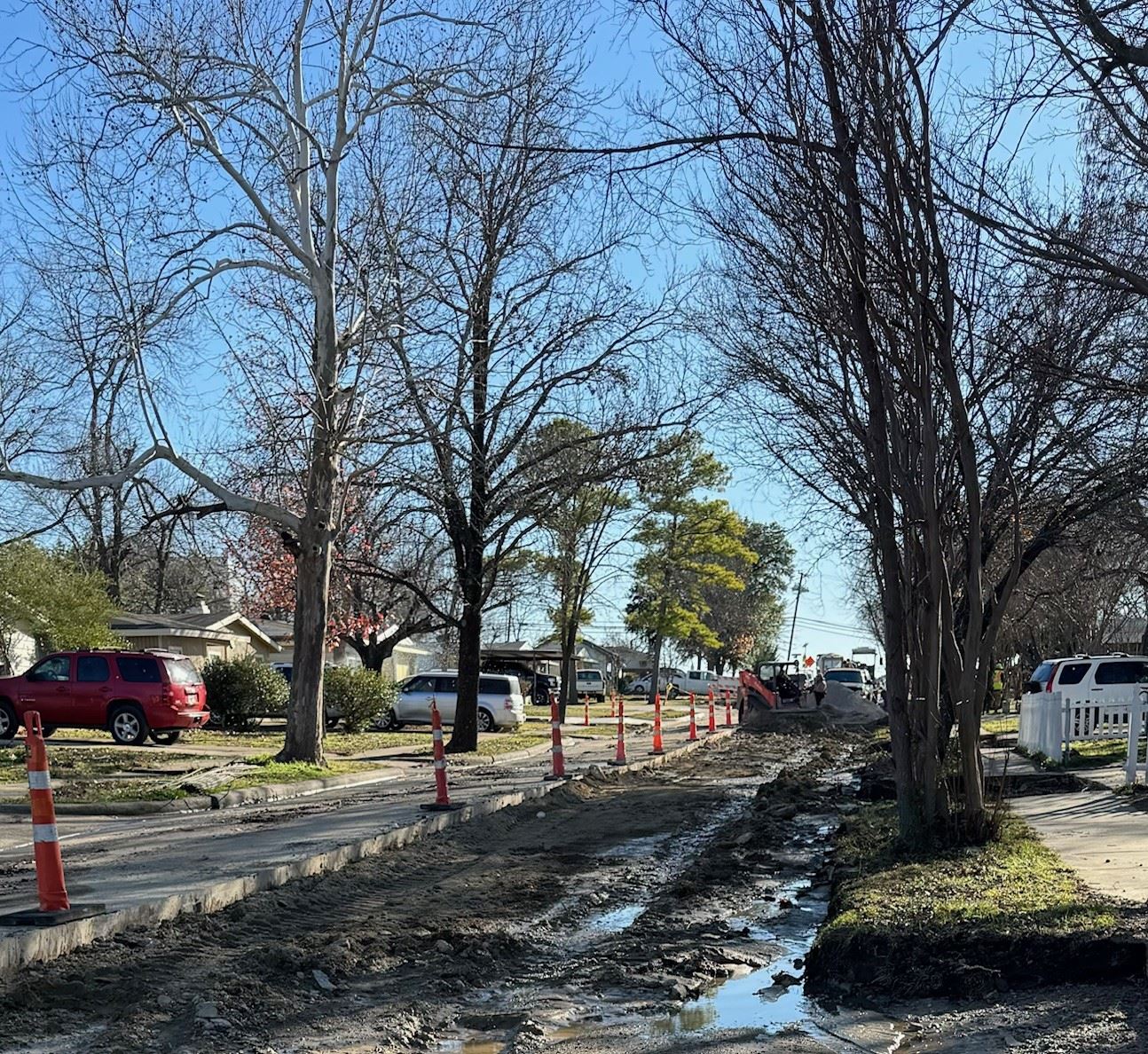 Rollingwood neighborhood construction