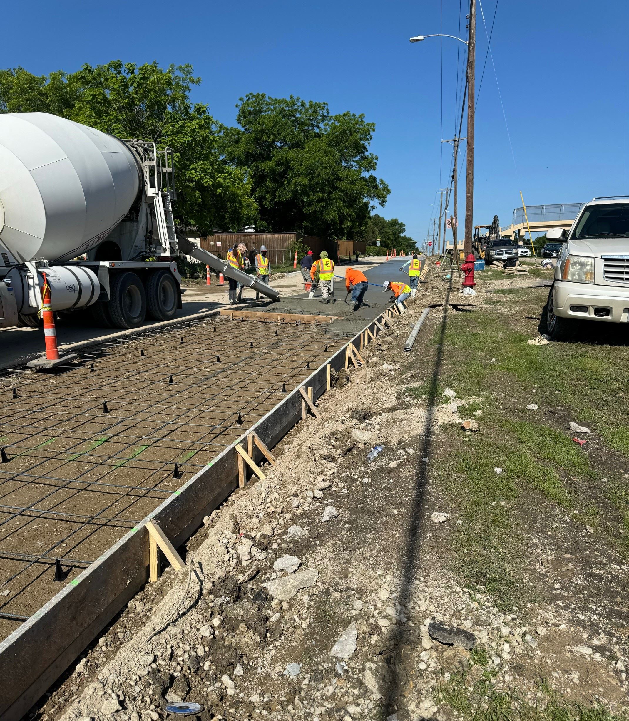 Rollingwood construction June 24