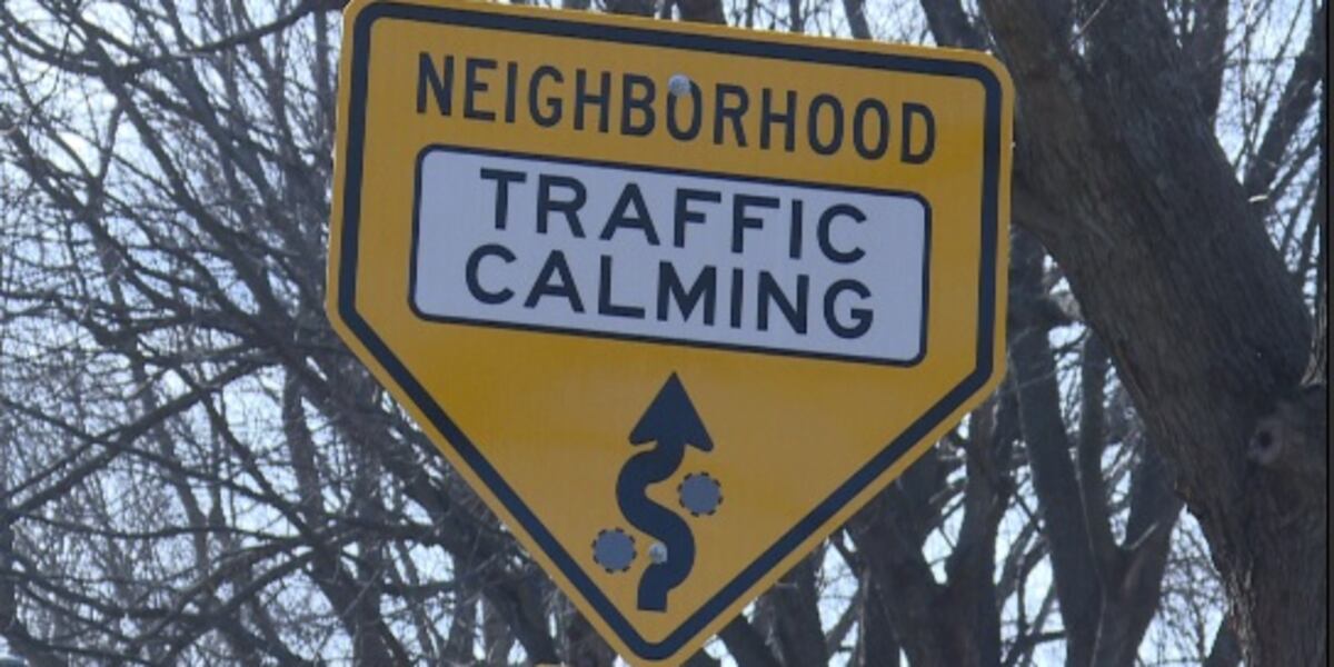 Traffic Calming Sign